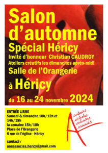 Salon d’automne Spécial Héricy @ Salle de l’Orangerie