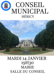 Conseil Municipal @ Mairie d'Héricy