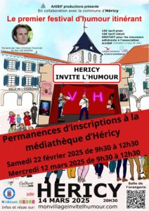 Héricy invite l'humour @ Salle de l'Orangerie